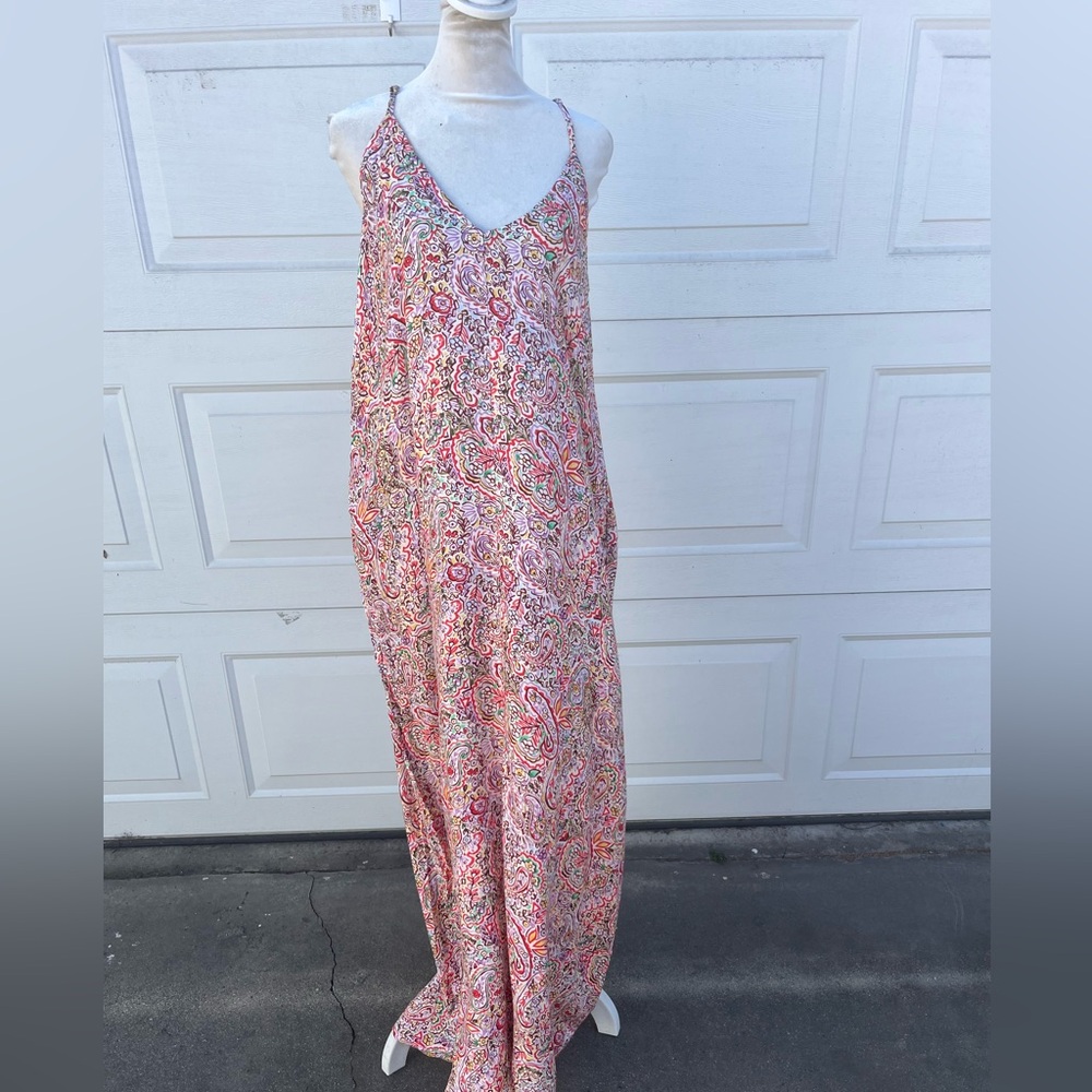 Women's Love stich maxi dress floral S/M